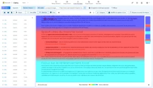 screenshot clarity.microsoft.com carte thermique
