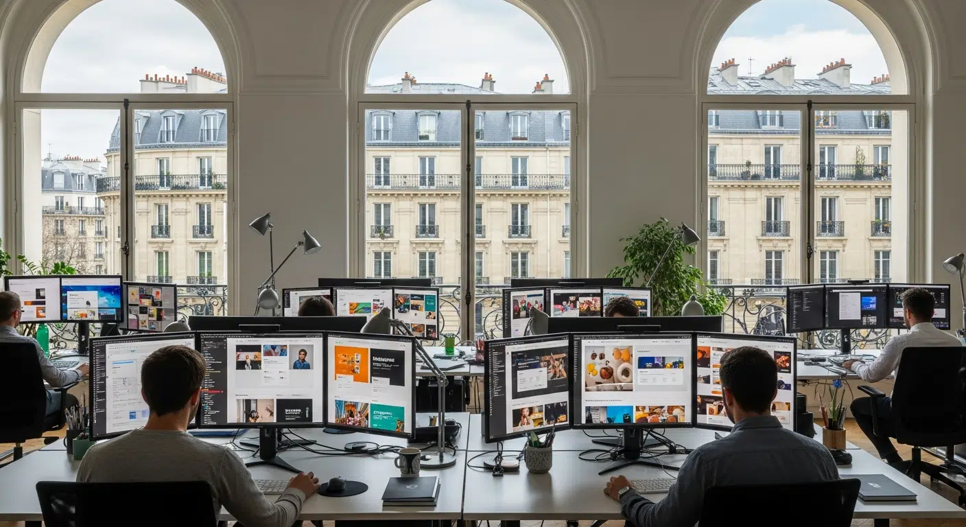 Agence web design Paris : L'alliance du beau et de la performance UI/UX