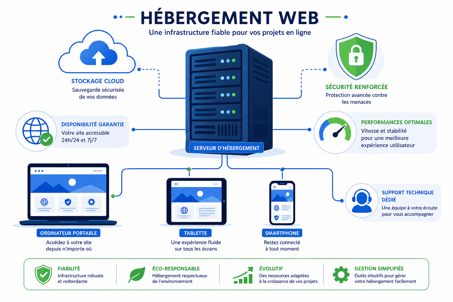 hébergement site internet professionnel