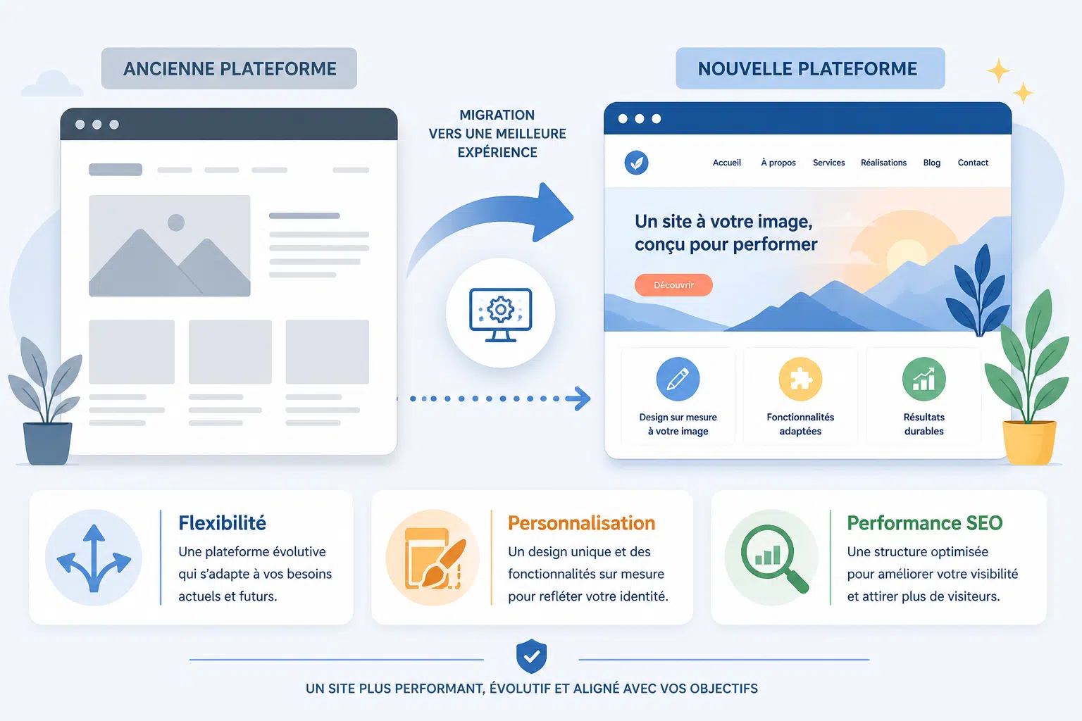 migration wix vers wordpress